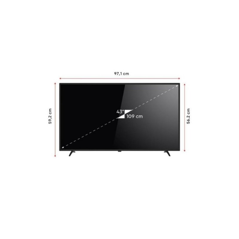 Next YE-43020GG4 Full HD 43" 109 Ekran Uydu Alıcılı Google Smart LED TV