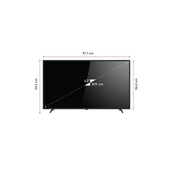 Next YE-43020GG4 Full HD 43" 109 Ekran Uydu Alıcılı Google Smart LED TV