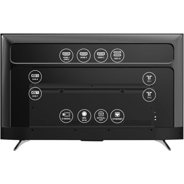 Next YE-55GFSG7-4K 4K Ultra HD 55" 140 Ekran Uydu Alıcılı Android Smart LED TV Teşhir