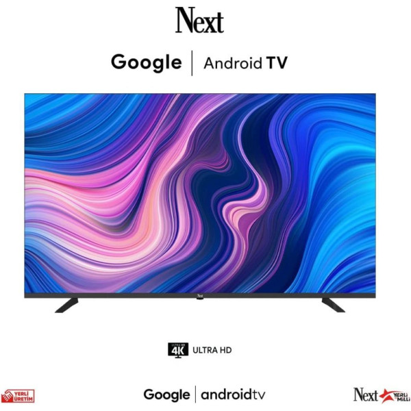 Next YE-58020GFSG5 4K Ultra HD 58" 147 Ekran Uydu Alıcılı Google Smart LED TV Teşhir