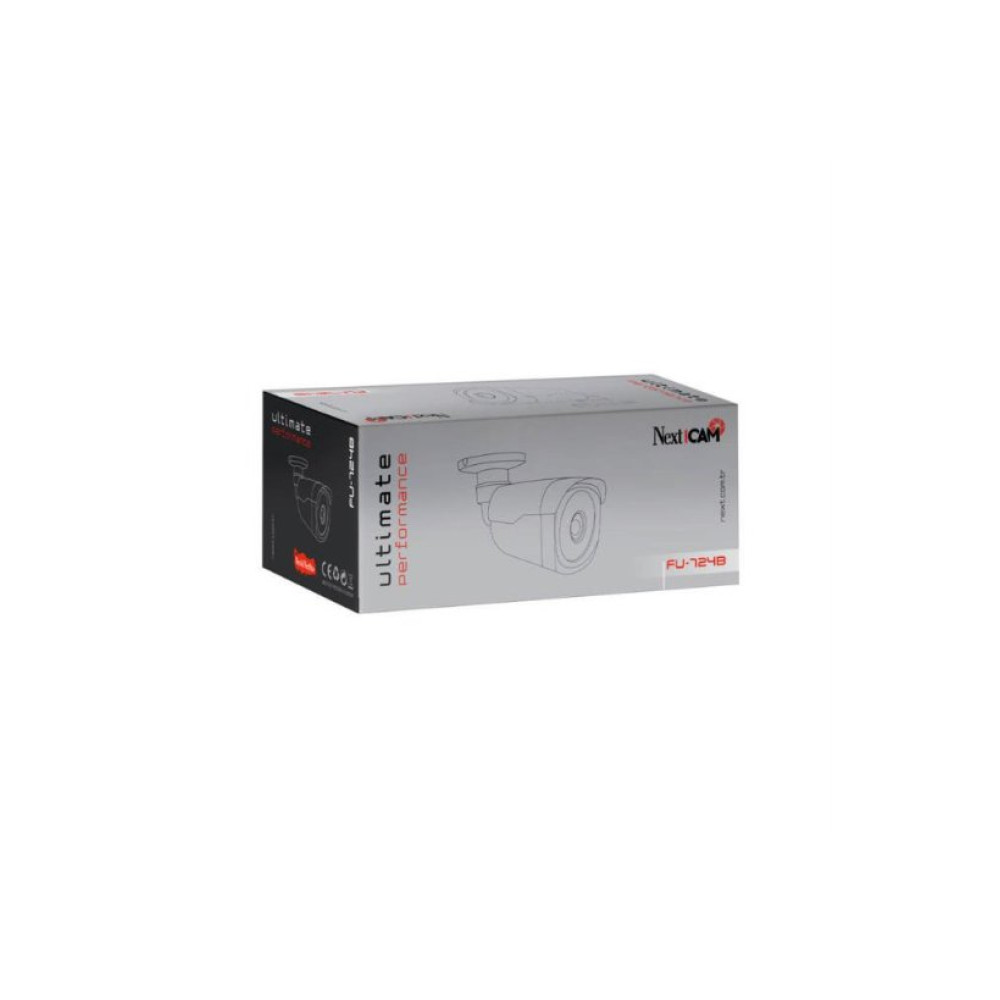 Nextcam FU-724B 2 MP 3.6mm Sabit Lens AHD Bullet Dış Mekan Güvenlik Kamerası