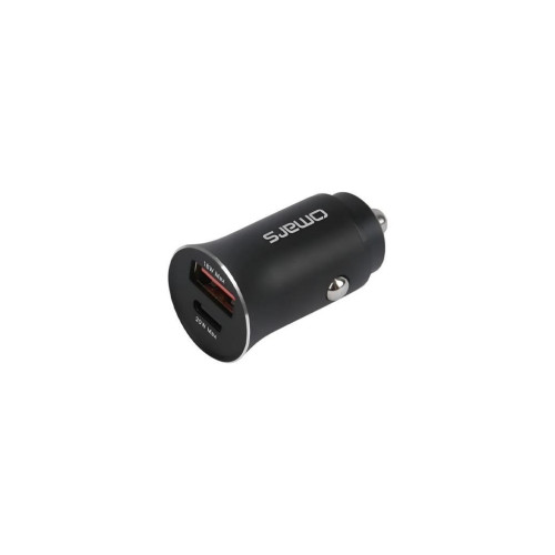 Omars USB Type-C PD 20W Çift Portlu Araç içi Hızlı Şarj Cihazı