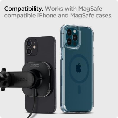 Onetap Magfit Airvent Araç Tutacağı Magsafe Kablosuz Şarj Cihazı Iphone 14/13/12 Serisi Ile Uyumlu