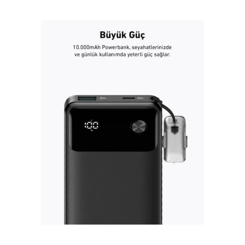 Anker A1388 10000 mAh Hızlı Şarj Powerbank Outlet