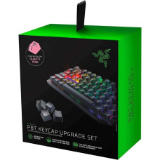 Oyun Klavyesi için Razer PBT Tuş Takımı - Mekanik ve optik klavyeler için klavye yükseltme seti (arka ışık uyumluluğu, üstün PBT malzemesi) Kuvars/Pembe Outlet