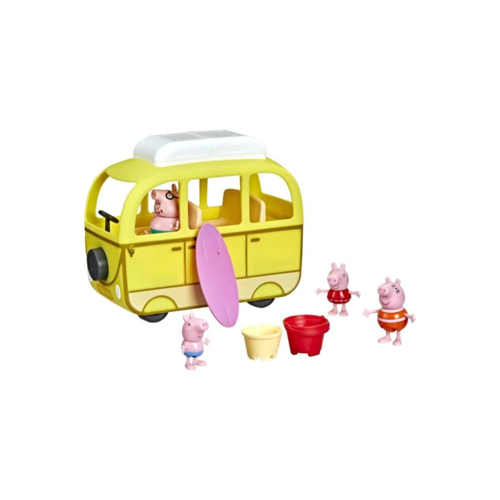 Peppa Pig Peppa'nın Maceraları: Peppa'nın Plaj Kamp Aracı F3632 Teşhir