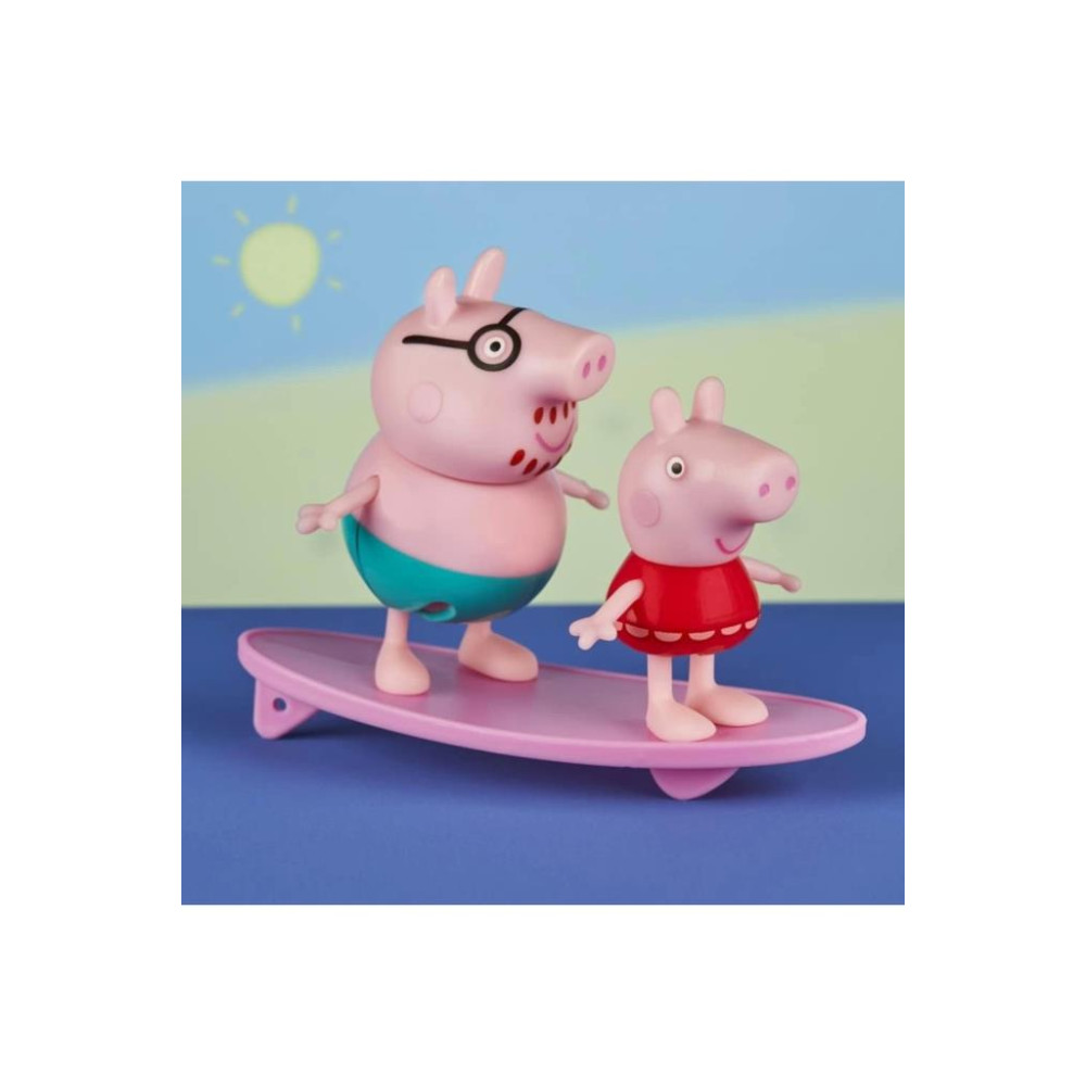 Peppa Pig Peppa'nın Maceraları: Peppa'nın Plaj Kamp Aracı F3632 Teşhir