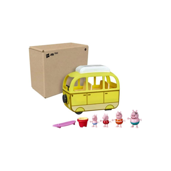 Peppa Pig Peppa'nın Maceraları: Peppa'nın Plaj Kamp Aracı F3632 Teşhir