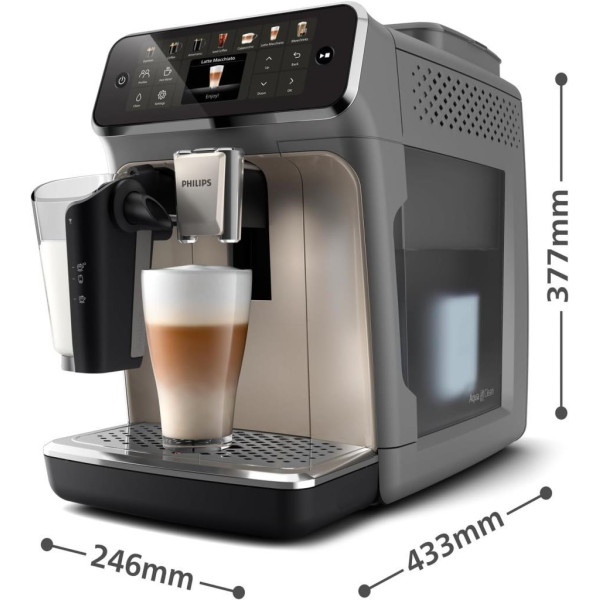 Philips 4400 Serisi LatteGo EP4446/70 Tam Otomatik Espresso Makinesi Outlet