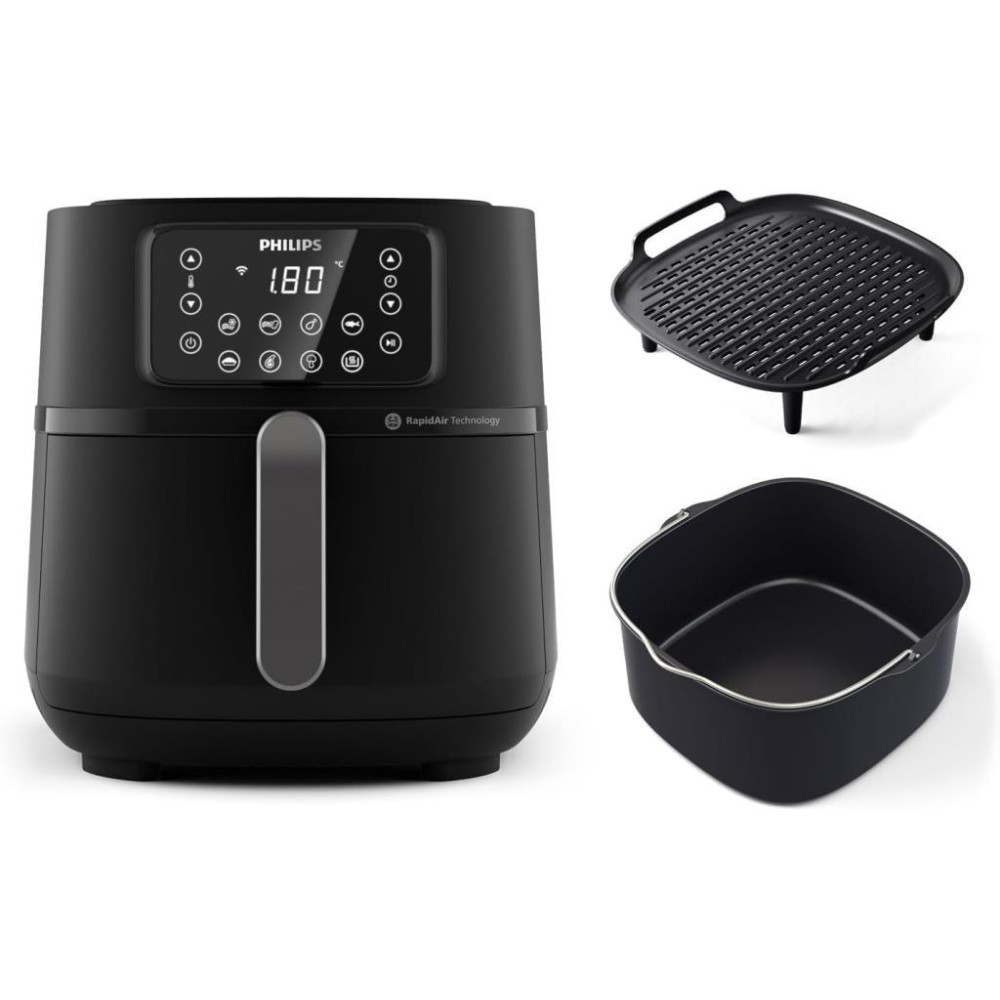 Philips Airfryer 5000 Serisi HD9285/96 XXL Connected 7.2 lt Yağsız Fritöz Outlet