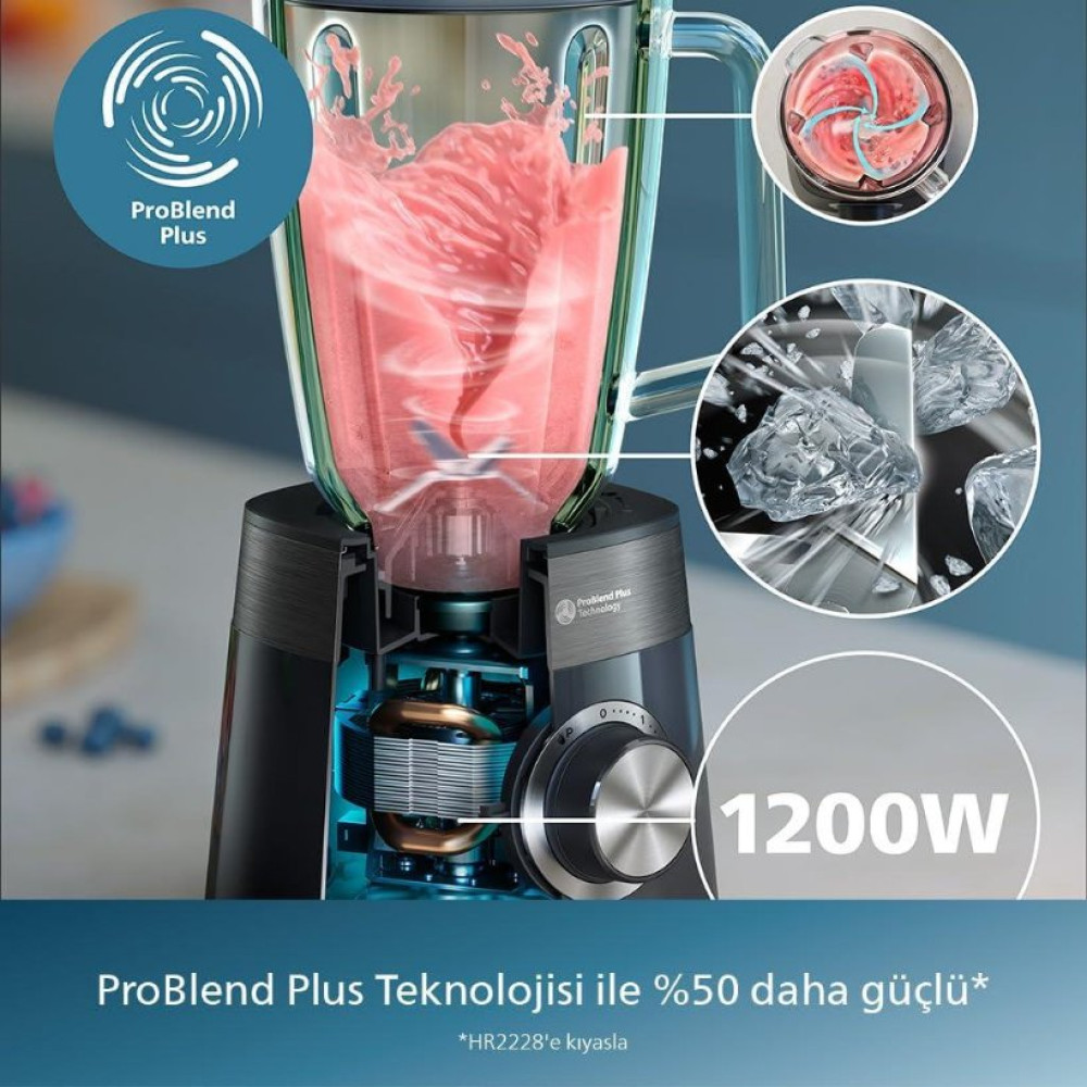 Philips 5000 Serisi Problend Plus HR3030/00 1200 W Smoothie Blender
