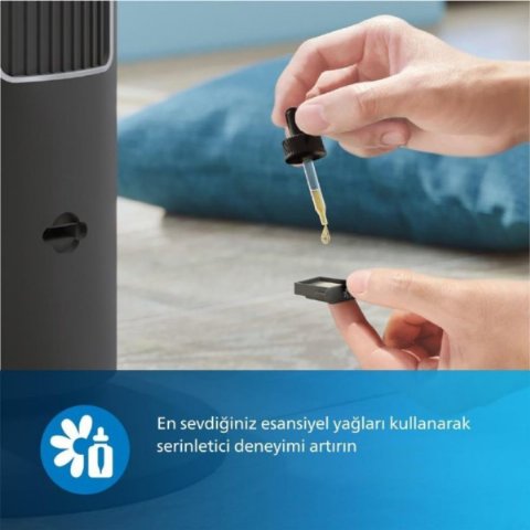 Philips 5000 Serisi CX5535/11 Siyah Kule Tipi Fanlı Vantilatör Outlet