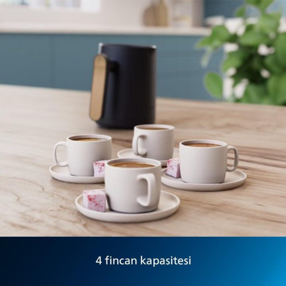 Philips Series 5000 HDA150/61 Inox Türk Kahve Makinesi Teşhir