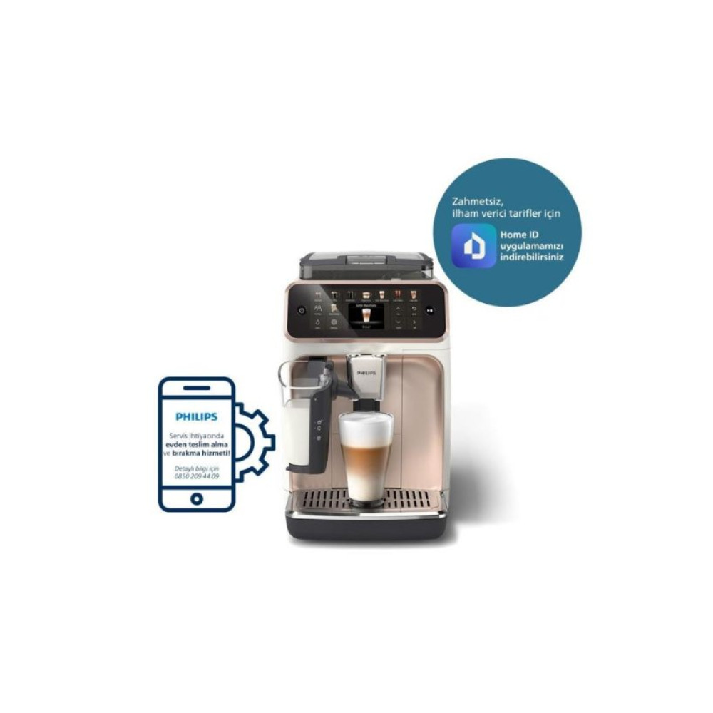 Philips 5500 Serisi LatteGo EP5543/80 Tam Otomatik Espresso Makinesi Outlet