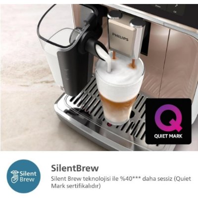 Philips 5500 Serisi LatteGo EP5543/80 Tam Otomatik Espresso Makinesi Outlet