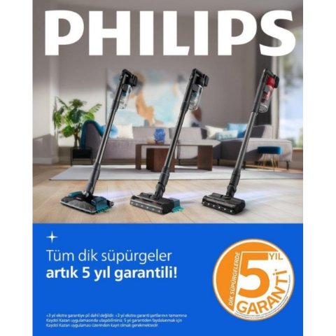 Philips PowerCyclone XC6552/01 Şarjlı Dikey Süpürge Teşhir