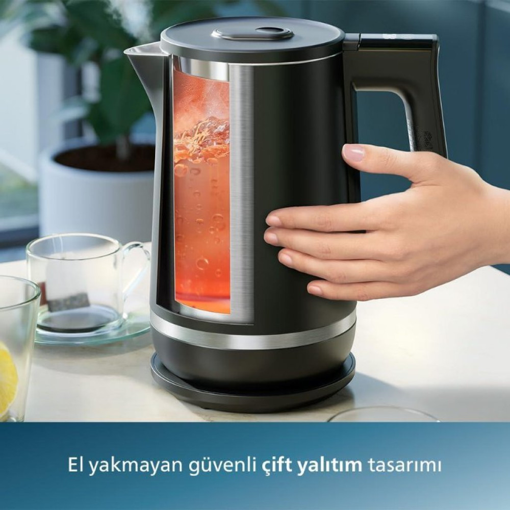 Philips 7000 Serisi HD9396/90 2200 W Çelik Kettle