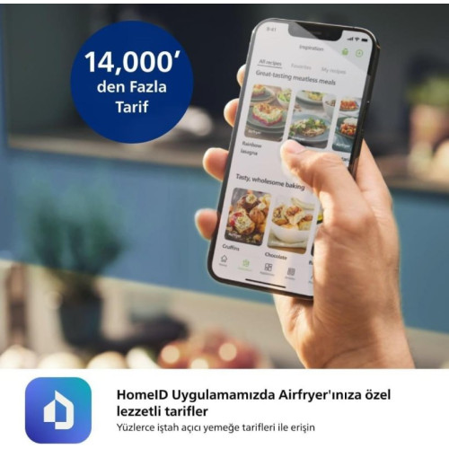 Philips Airfryer 1000 Serisi NA120/00 4.2 lt Yağsız Fritöz