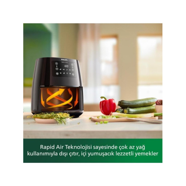 Philips Airfryer 3000 Serisi HD9243/90 L 4.1 lt Yağsız Fritöz