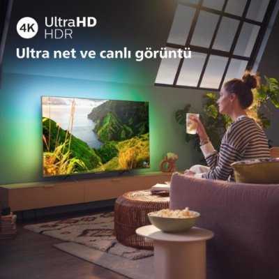 Philips 65PUS8108 4K Ultra HD 65" 165 Ekran Uydu Alıcılı Smart LED TV Outlet