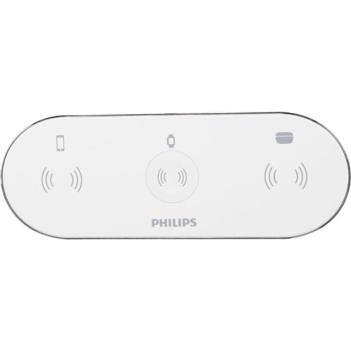 Philips P'ü 1 Arada Kablosuz Şarj Cihazı 15w Masaüstü Teşhir