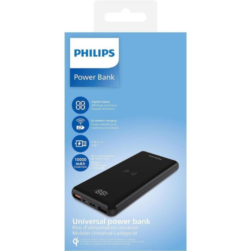 Philips DLP9520C Wireless 10000 mAh Powerbank Teşhir