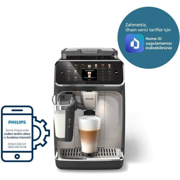 Philips 5500 Serisi LatteGo EP5547/90 Tam Otomatik Espresso Makinesi Teşhir