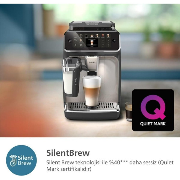 Philips 5500 Serisi LatteGo EP5547/90 Tam Otomatik Espresso Makinesi Teşhir