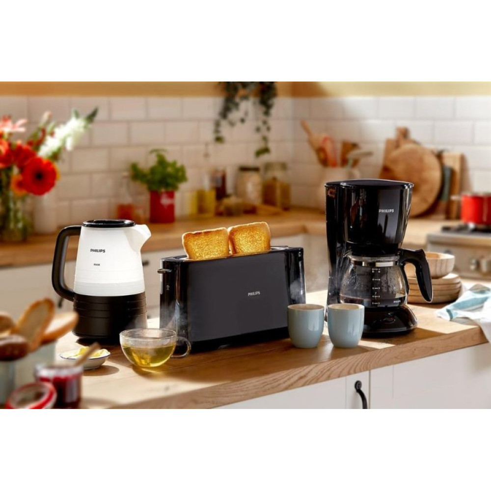 Philips Daily Collection HD2590/90 Siyah Ekmek Kızartma Makinesi Teşhir