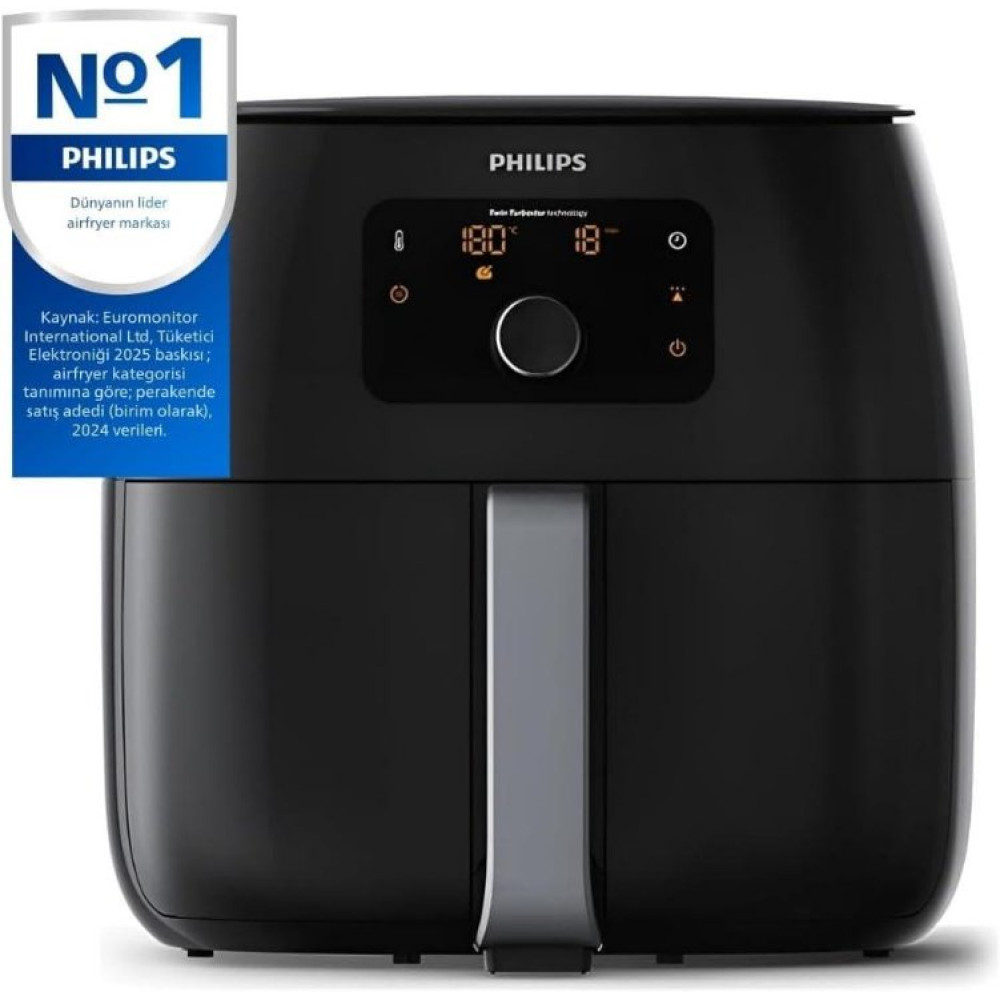 Philips Airfryer HD9650/90 XXL Avance Collection 7.3 lt Yağsız Fritöz Outlet