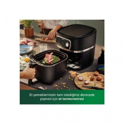 Philips Airfryer HD9880/90 7000 Serisi Combi XXL Connected 8.3 lt Yağsız Fritöz - TEŞHİR