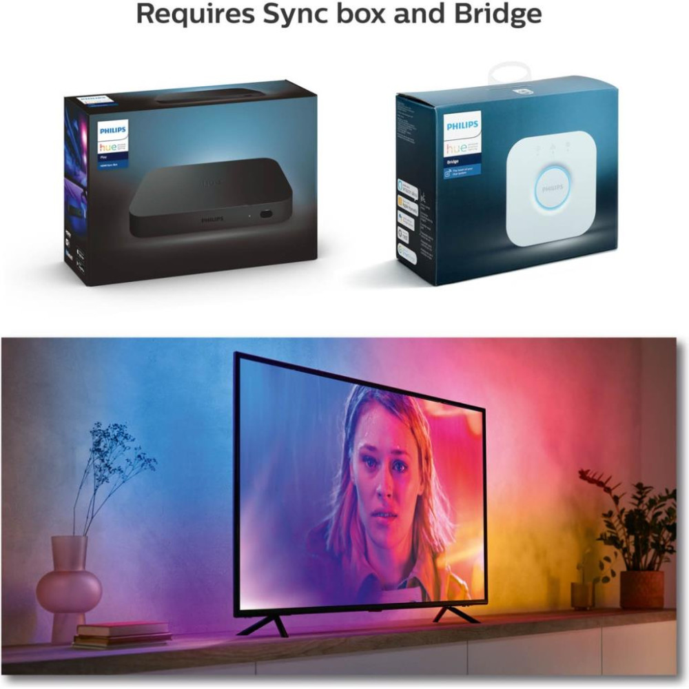 Philips Hue Lightstrip Gradient TV 75" Akıllı LED Şerit - TEŞHİR