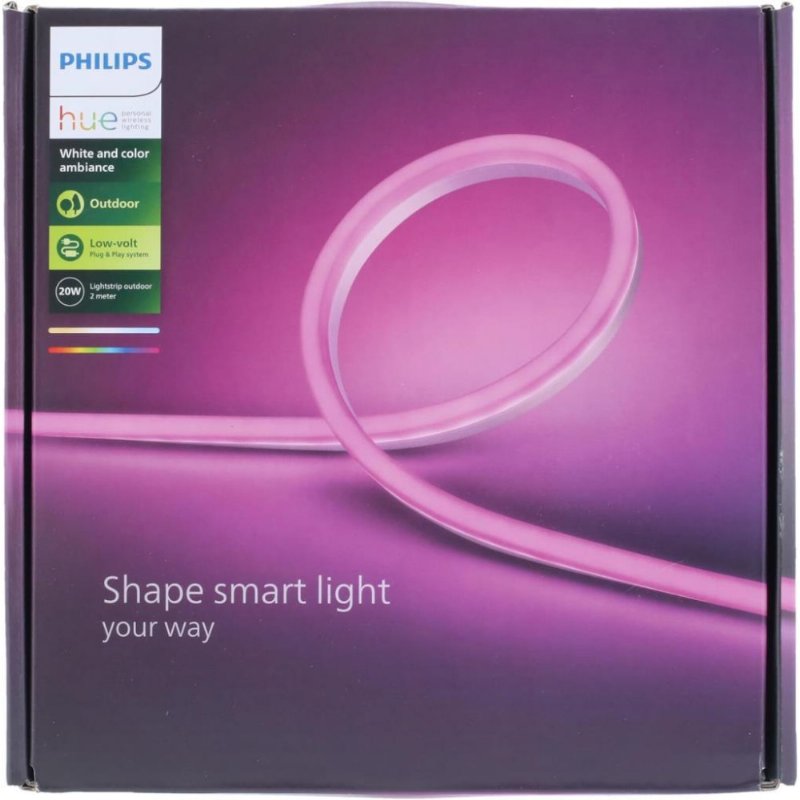 Philips Hue Outdoor Renkli Akıllı 2 m Şerit Led Teşhir