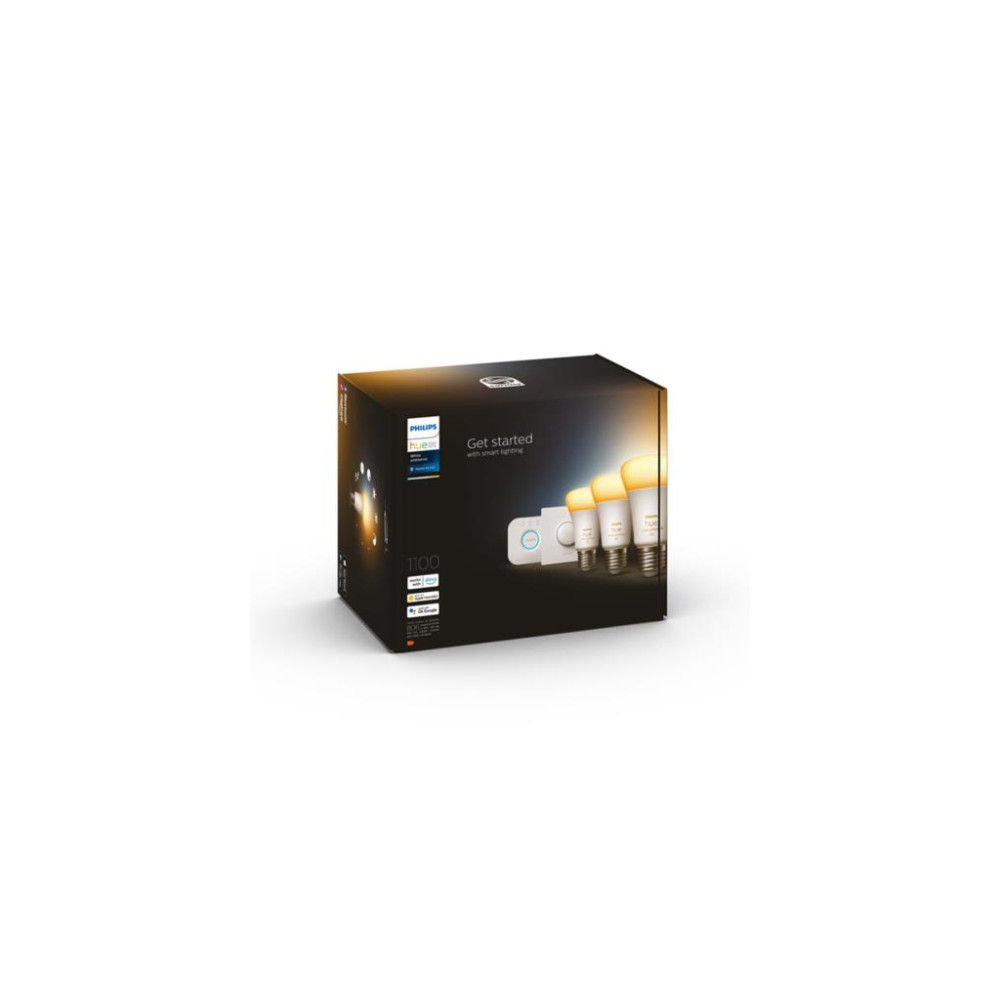 Philips HueWA 8-75W Beyaz Ambiyans Akıllı Başlangıç Seti 3'lü Kumandalı E27