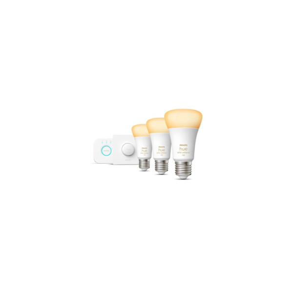Philips HueWA 8-75W Beyaz Ambiyans Akıllı Başlangıç Seti 3'lü Kumandalı E27