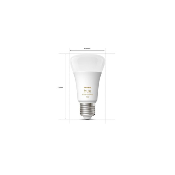 Philips HueWA 8-75W Beyaz Ambiyans Akıllı Başlangıç Seti 3'lü Kumandalı E27
