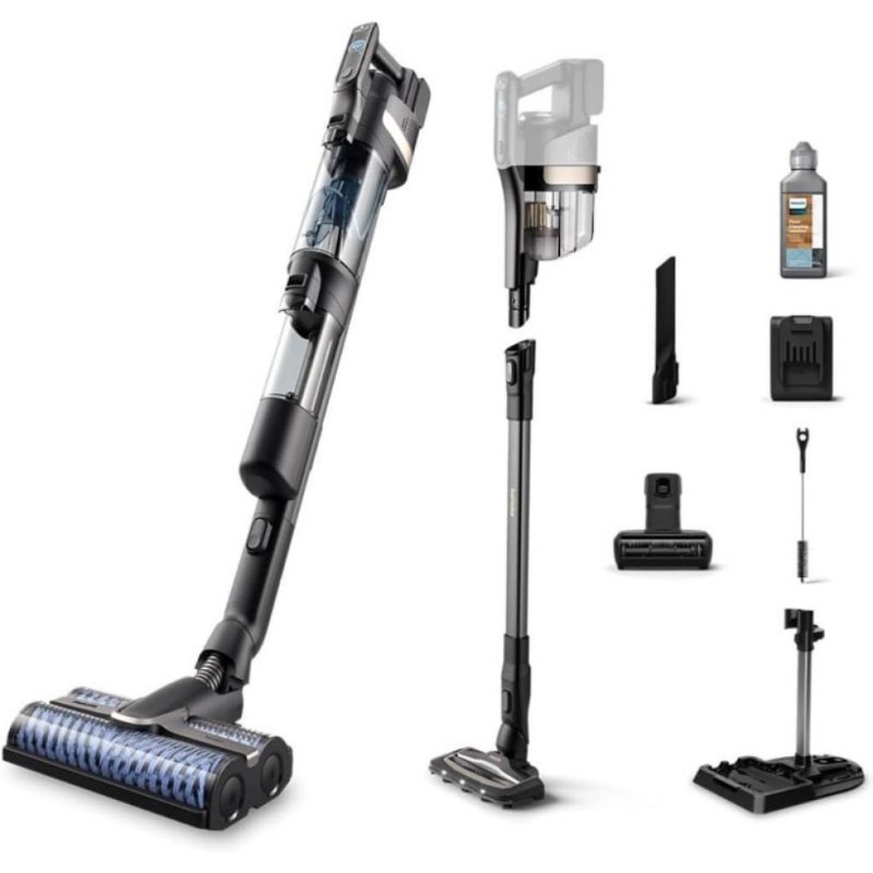 Philips Aqua Trio XW9383/01 Islak Kuru Şarjlı Dikey Süpürge Outlet