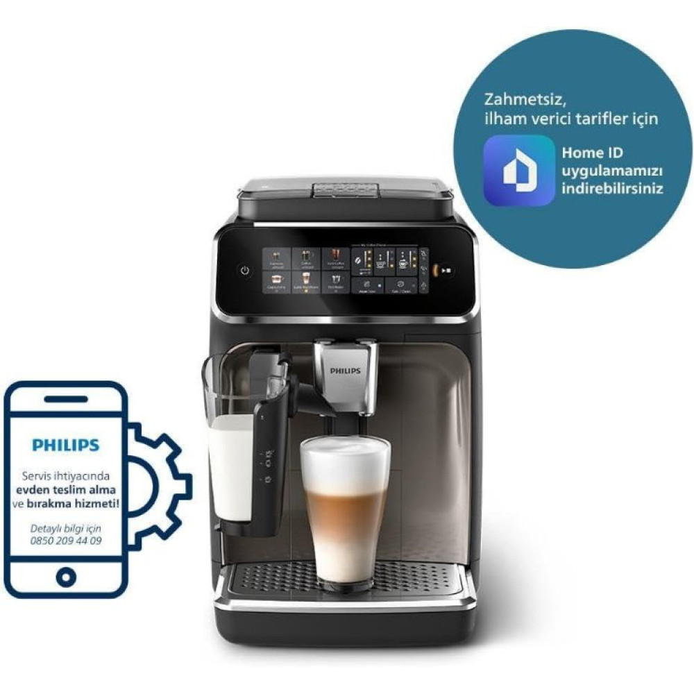 Philips 3300 Serisi LatteGo EP3347/90 Tam Otomatik Espresso Makinesi Outlet