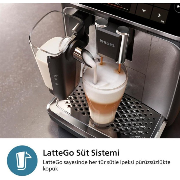 Philips 3300 Serisi LatteGo EP3347/90 Tam Otomatik Espresso Makinesi Outlet