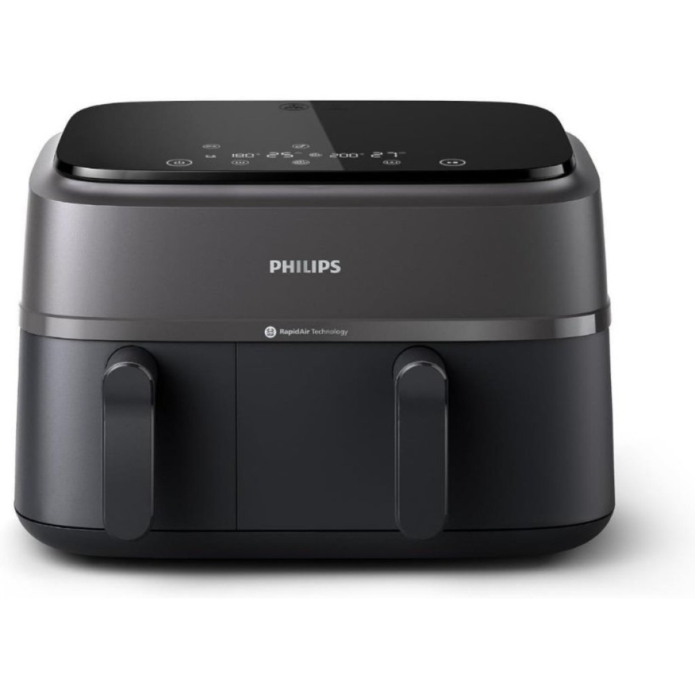 Philips Airfryer 3000 Serisi NA350/00 Çift Hazneli 9 lt Yağsız Fritöz Outlet