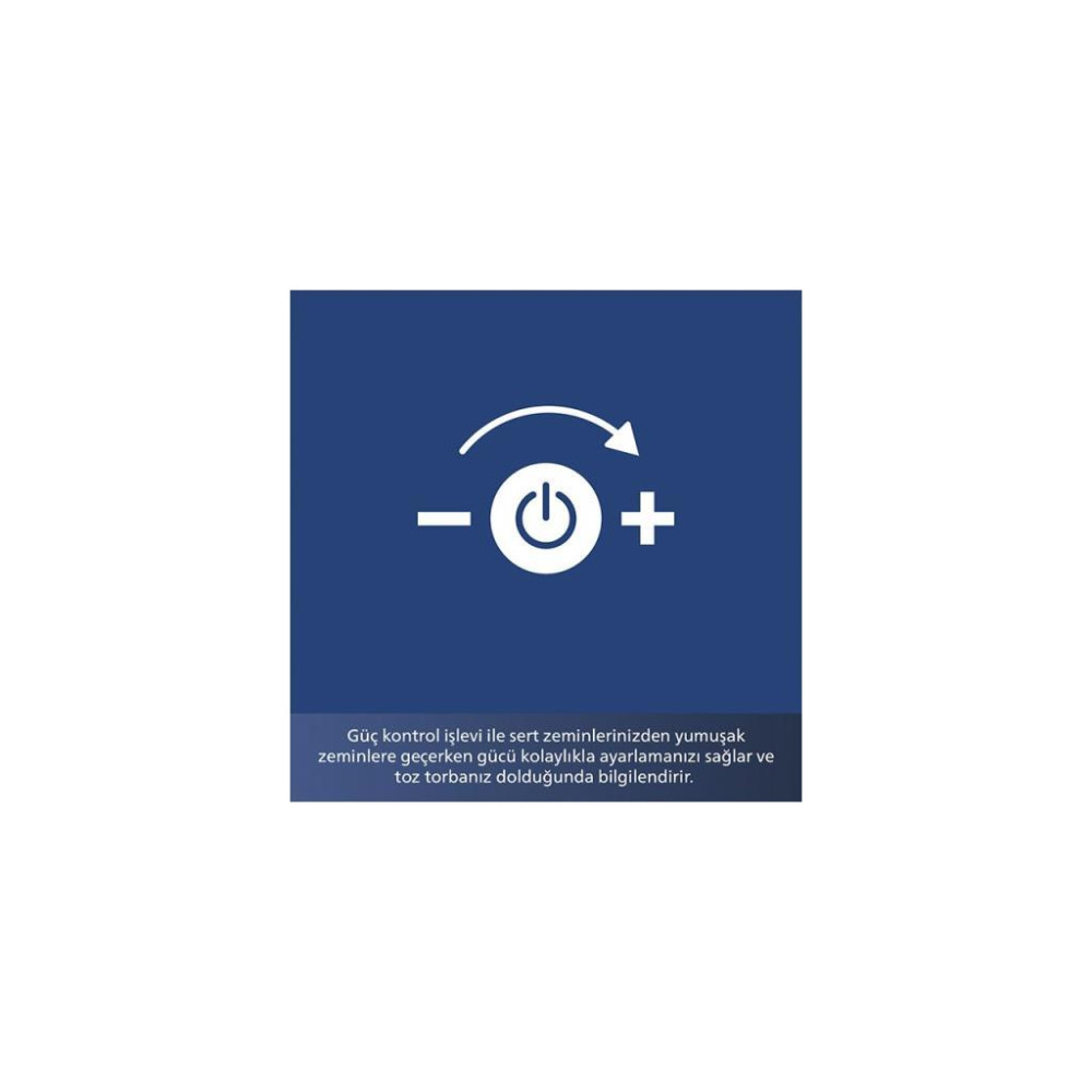 Philips Performer LED XD8122/10 899 W Toz Torbalı Elektrikli Süpürge - TEŞHİR