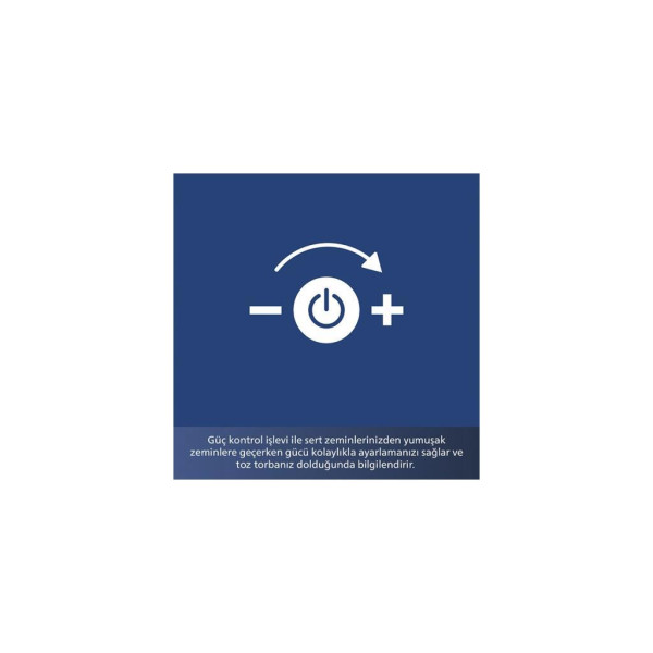 Philips Performer LED XD8122/10 899 W Toz Torbalı Elektrikli Süpürge - TEŞHİR