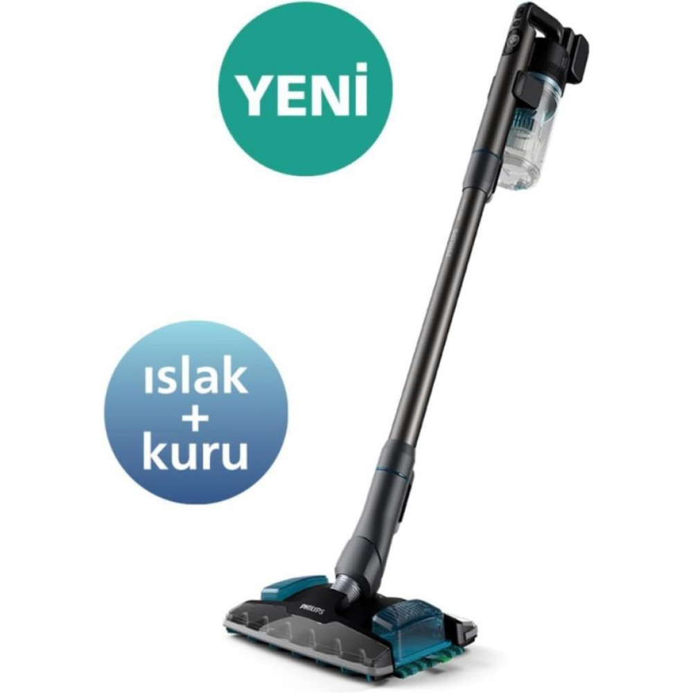 Philips 8000 Serisi Aqua Plus XC8053/01 Şarjlı Dikey Süpürge Outlet