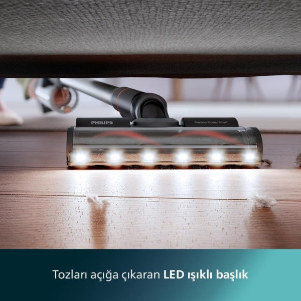 Philips 8000 Serisi Aqua Plus XC8053/01 Şarjlı Dikey Süpürge Outlet