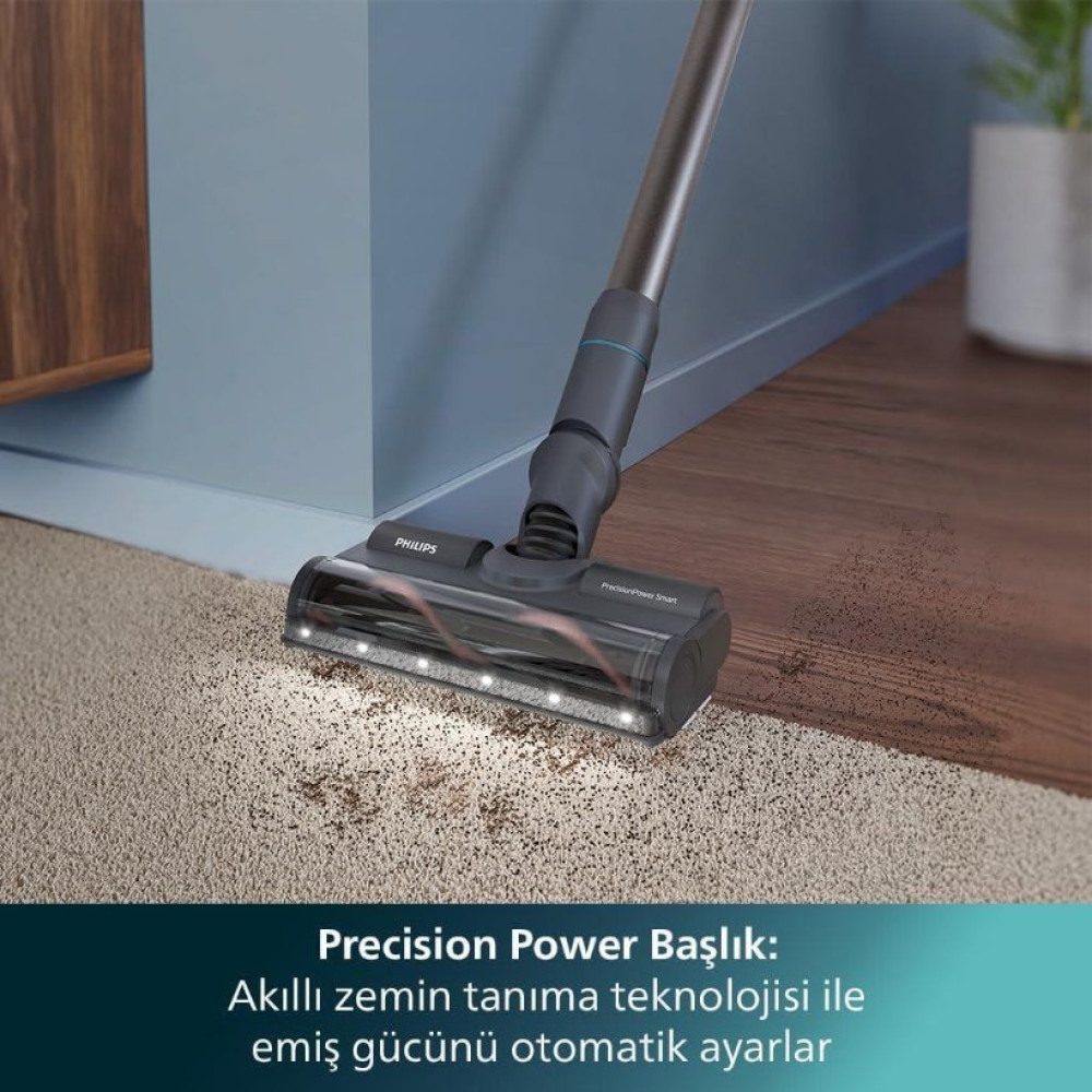 Philips 8000 Serisi Aqua Plus XC8053/01 Şarjlı Dikey Süpürge Outlet