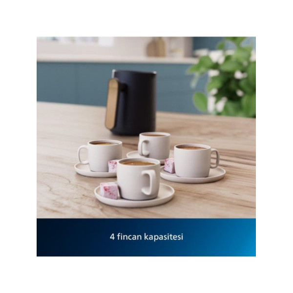 Philips Series 5000 HDA150/60 Bakır Türk Kahve Makinesi Teşhir