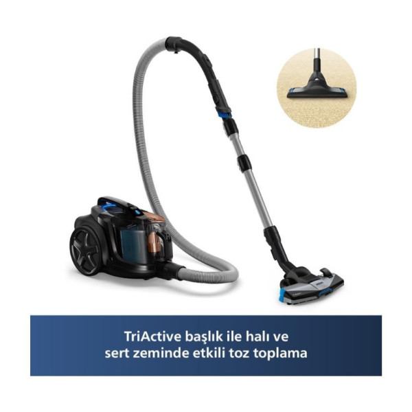 Philips Marathon Ultimate XB7150/07 900 W Toz Torbasız Süpürge