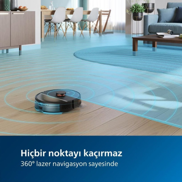 Philips HomeRun 7000 Serisi Aqua XU7000 Akıllı Robot Süpürge