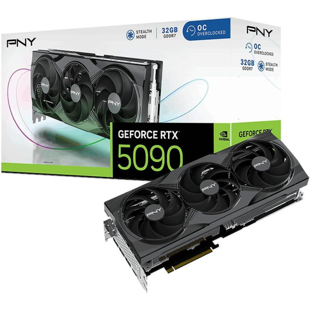 Pny RTX 5090 OC VCG509032TFXPB1-O 512 Bit GDDR7 32 GB Ekran Kartı Outlet