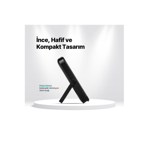 Ttec ReCharger Pro M 2BB219 5000 mAh Standlı Hızlı Şarj MagSafe Powerbank Teşhir
